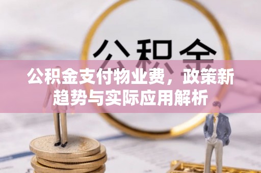 阿尔山公积金支付物业费，政策新趋势与实际应用解析