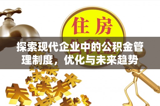 阿尔山探索现代企业中的公积金管理制度，优化与未来趋势