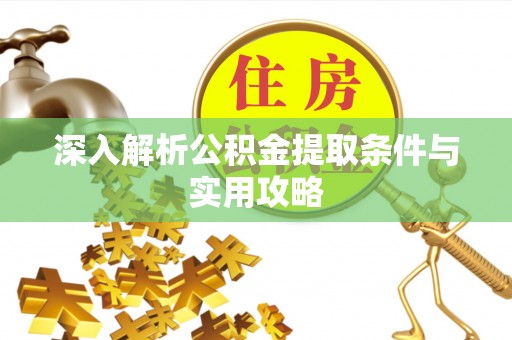 阿尔山深入解析公积金提取条件与实用攻略