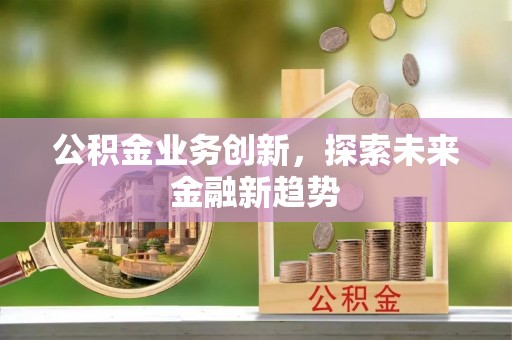 阿尔山公积金业务创新，探索未来金融新趋势
